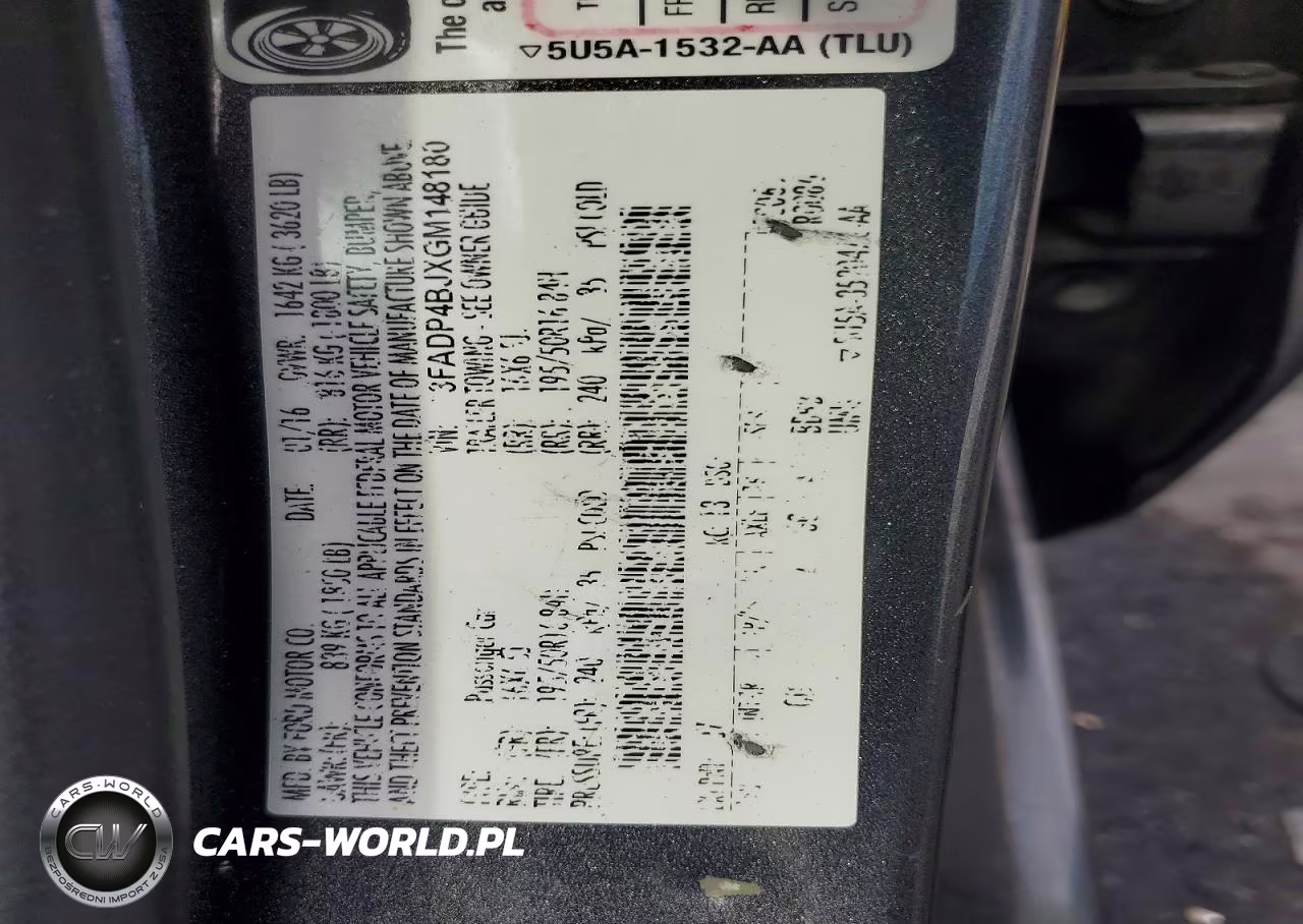 2016 Ford Fiesta Se VIN:3FADP4BJXGM148180 - 12