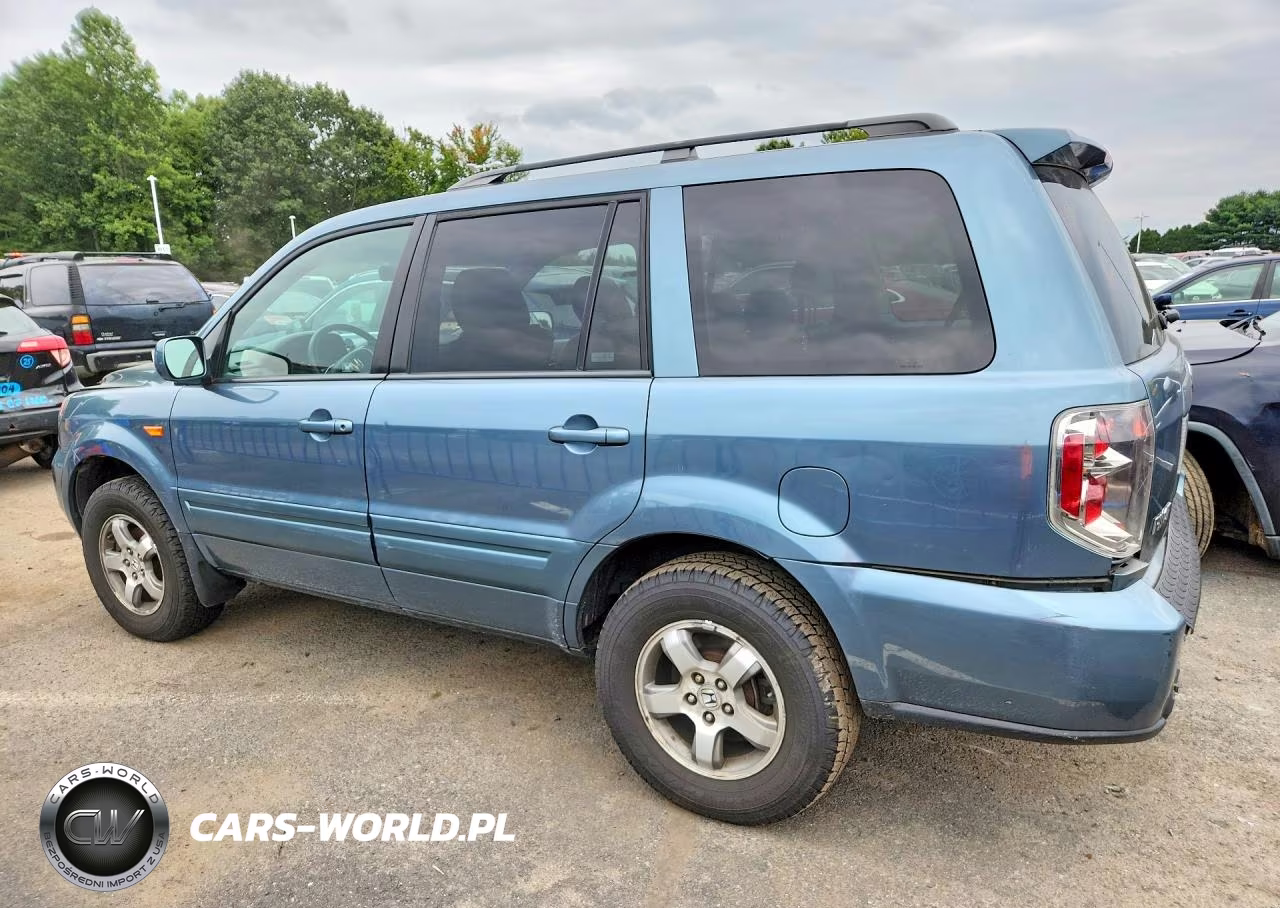 2007 Honda Pilot Exl VIN:5FNYF18517B032670 - 2