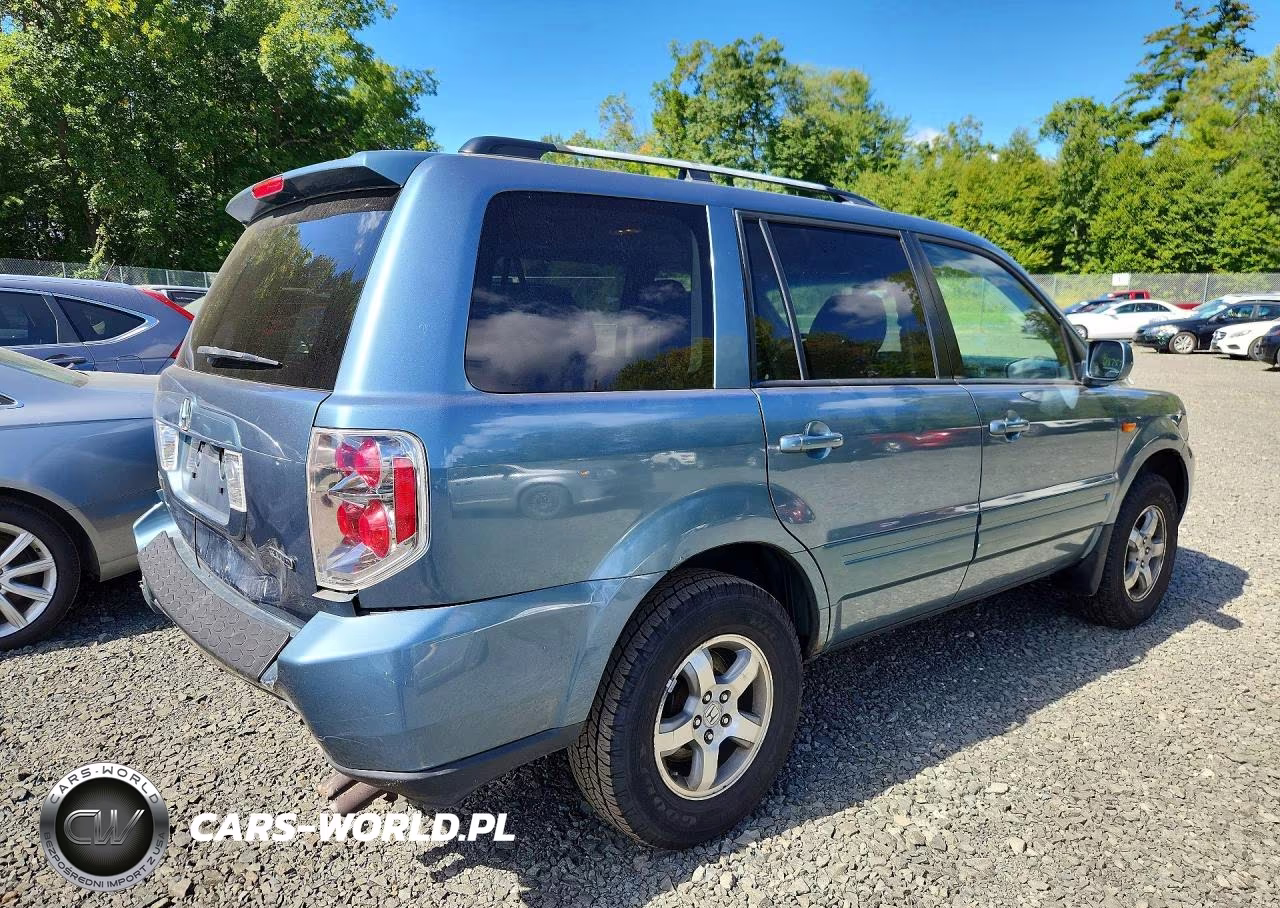 2007 Honda Pilot Exl VIN:5FNYF18517B032670 - 3