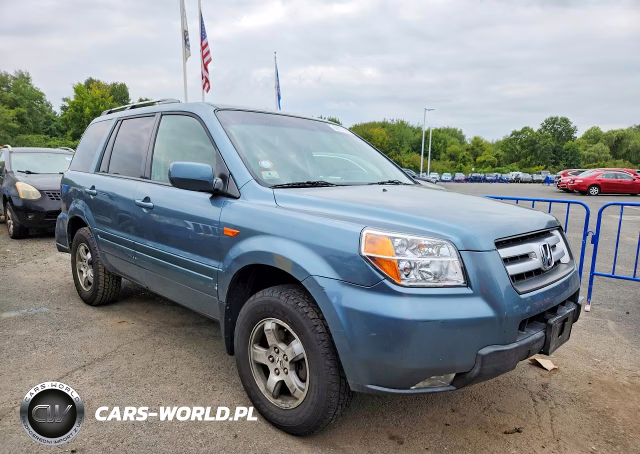 2007 Honda Pilot Exl VIN:5FNYF18517B032670 - 4