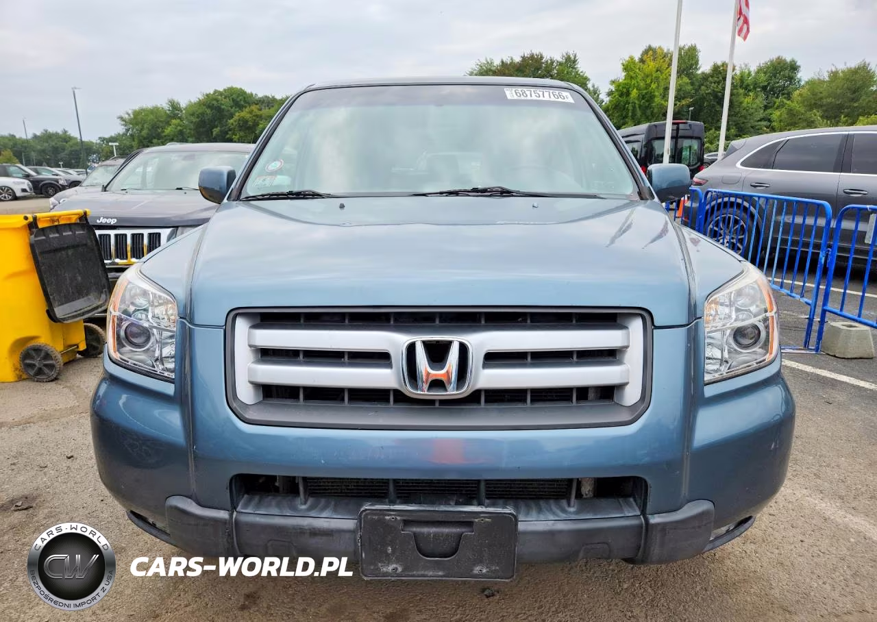 2007 Honda Pilot Exl VIN:5FNYF18517B032670 - 5