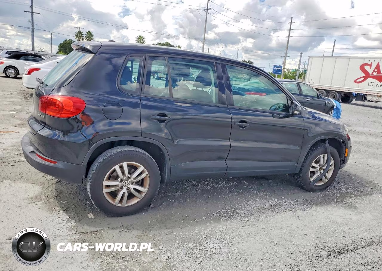 2014 Volkswagen Tiguan S VIN:WVGAV3AX0EW548003 - 3