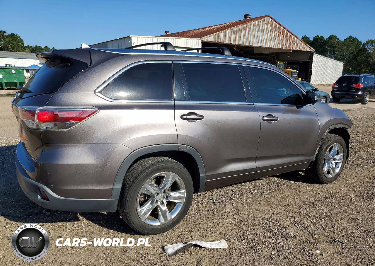 2014 Toyota Highlander Limited VIN:5TDYKRFH3ES036638 - 3