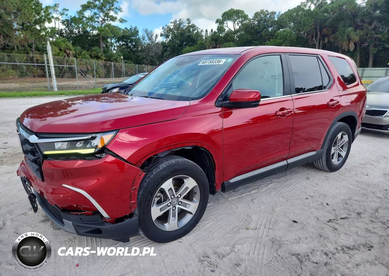 2023 Honda Pilot Exl VIN:5FNYG2H57PB002379 - 1