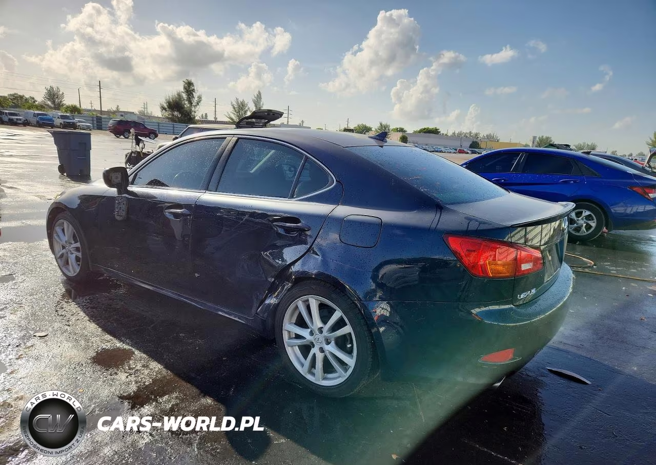 2007 Lexus Is 250 Base VIN:JTHBK262772038250 - 2