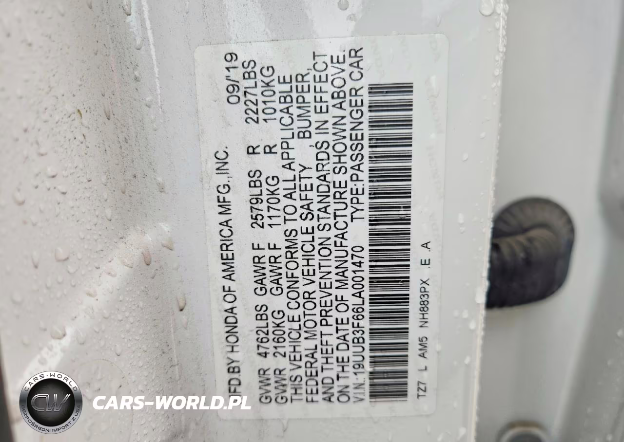 2020 Acura Tlx Technology VIN:19UUB3F66LA001470 - 12