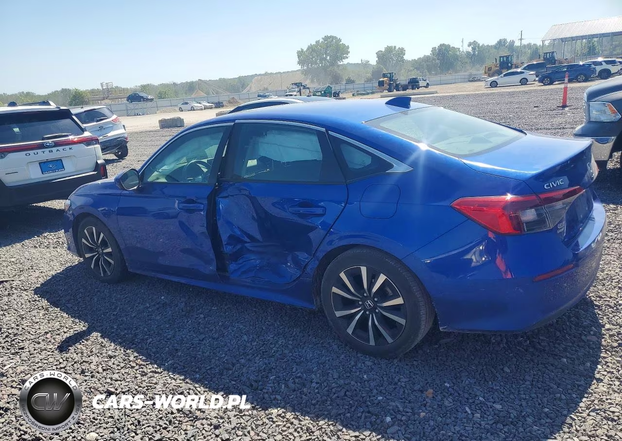 2022 Honda Civic Ex VIN:2HGFE1F70NH304729 - 2