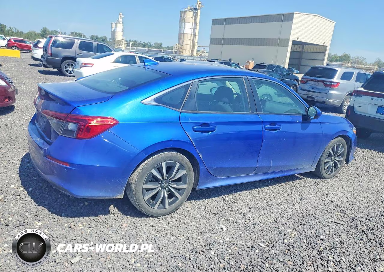 2022 Honda Civic Ex VIN:2HGFE1F70NH304729 - 3