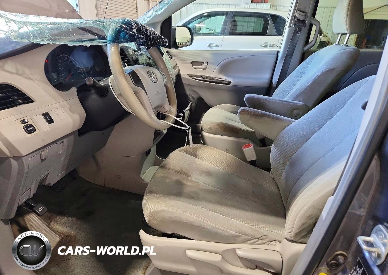 2012 Toyota Sienna Base 7-Passenger VIN:5TDZK3DC7CS187634 - 7