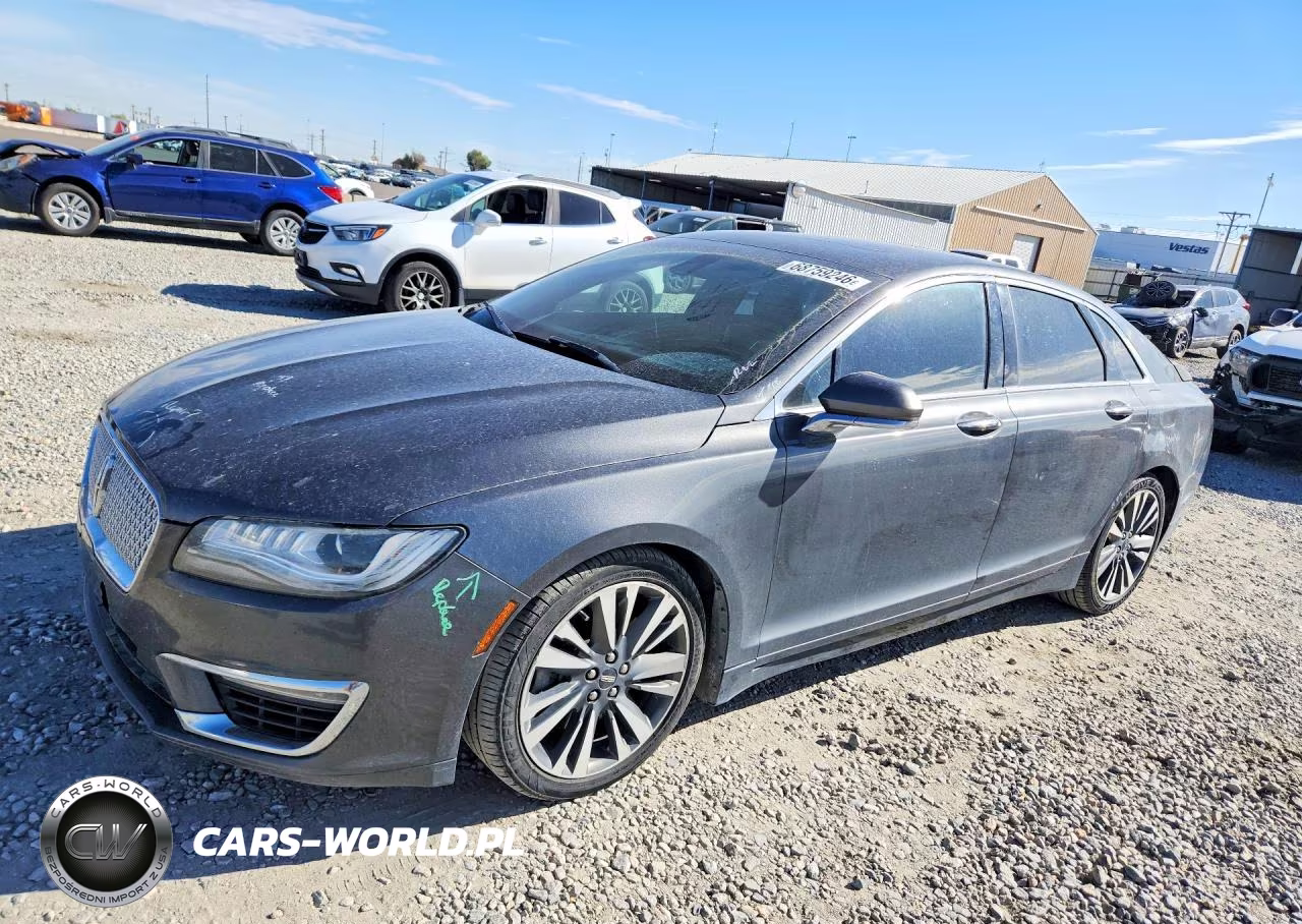 2017 Lincoln Mkz Reserve VIN:3LN6L5FC4HR611608 - 1