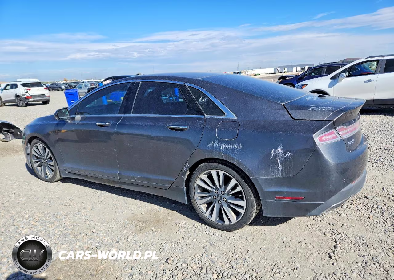 2017 Lincoln Mkz Reserve VIN:3LN6L5FC4HR611608 - 2