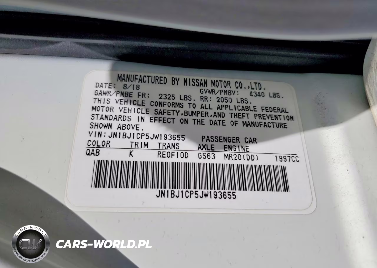 2018 Nissan Rogue Sport Sv VIN:JN1BJ1CP5JW193655 - 13
