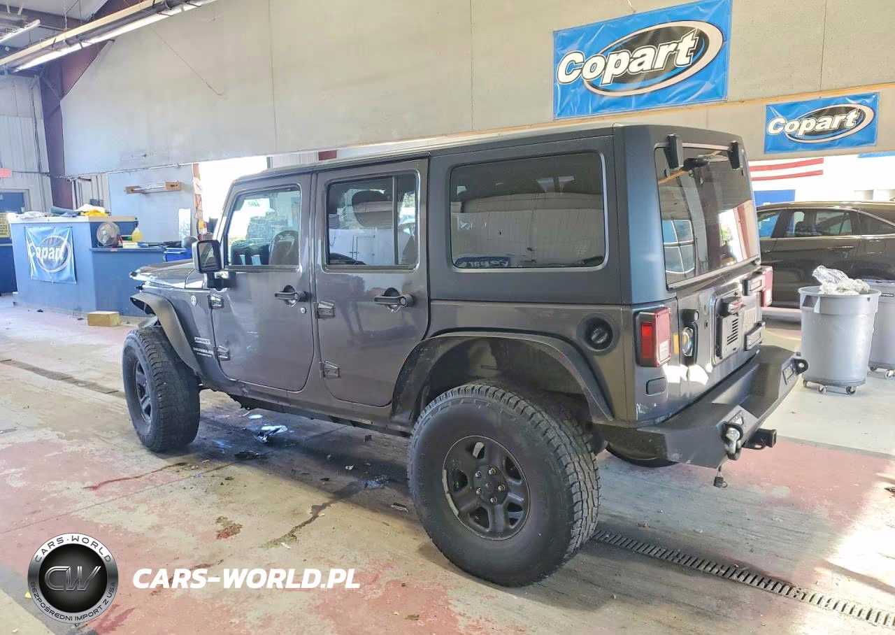 2017 Jeep Wrangler Unlimited Sport VIN:1C4BJWDG8HL557443 - 2