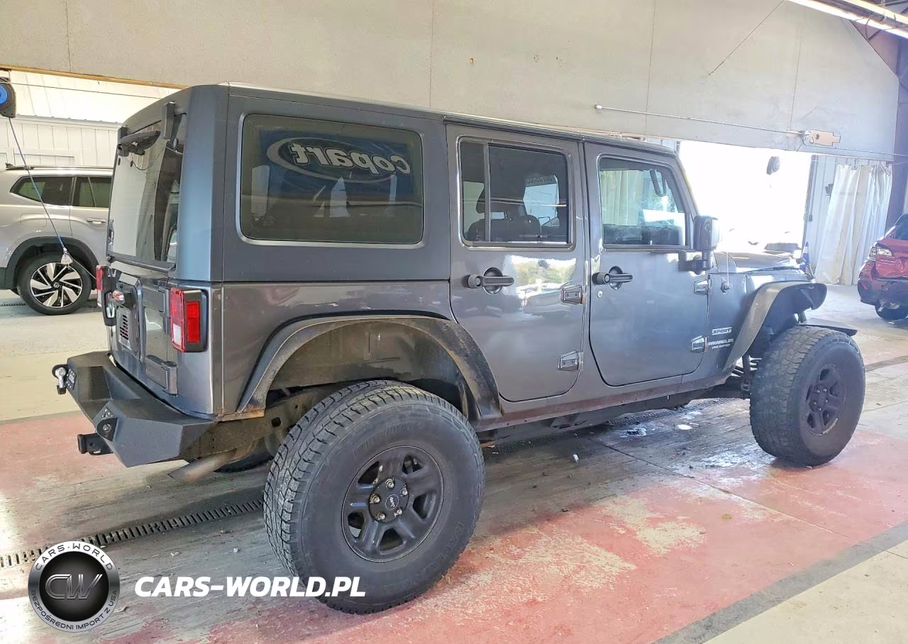 2017 Jeep Wrangler Unlimited Sport VIN:1C4BJWDG8HL557443 - 3
