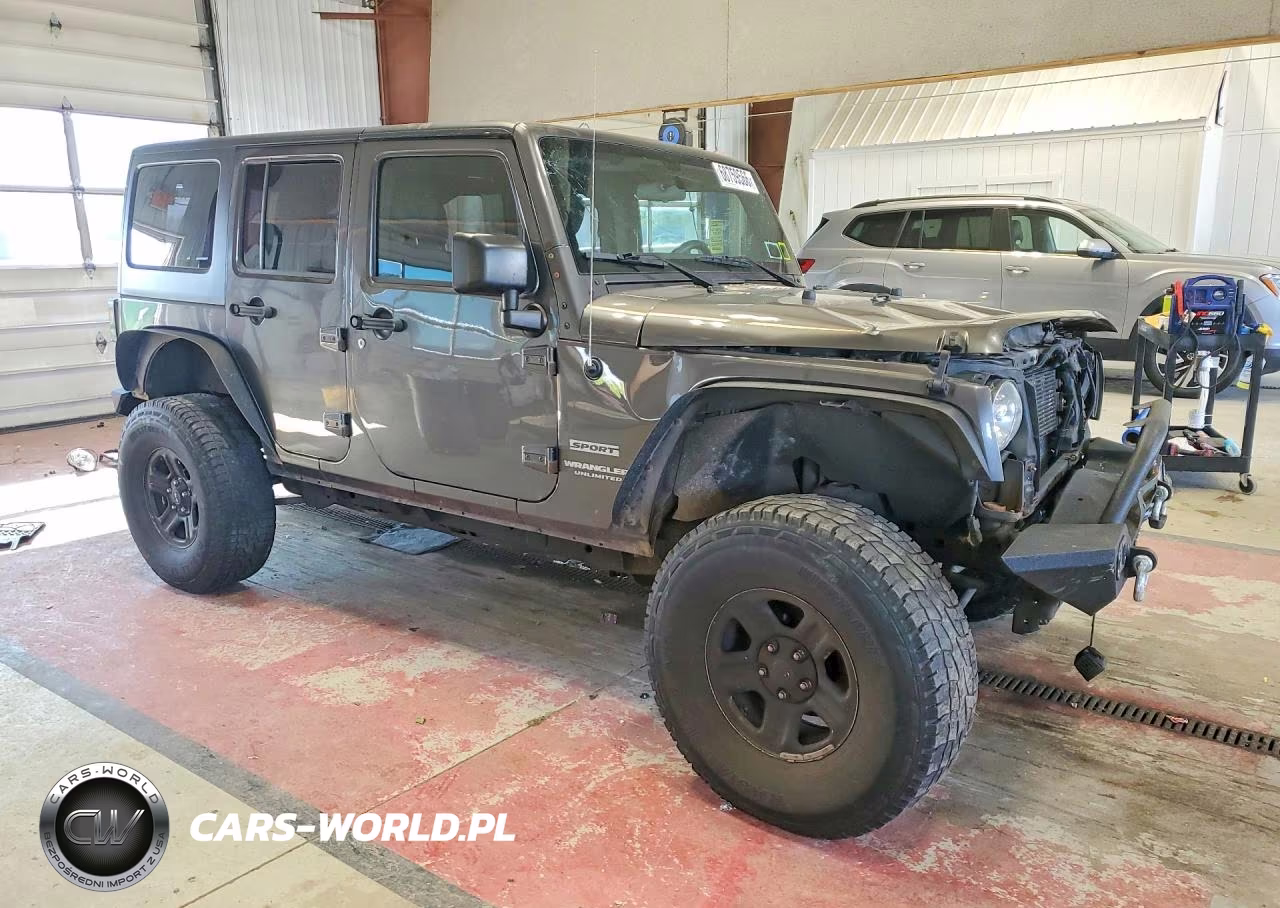 2017 Jeep Wrangler Unlimited Sport VIN:1C4BJWDG8HL557443 - 4