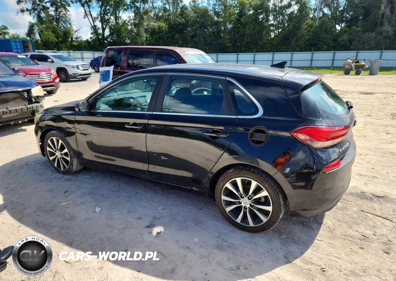 2018 Hyundai Elantra Gt Base VIN:KMHH35LE4JU032762 - 2