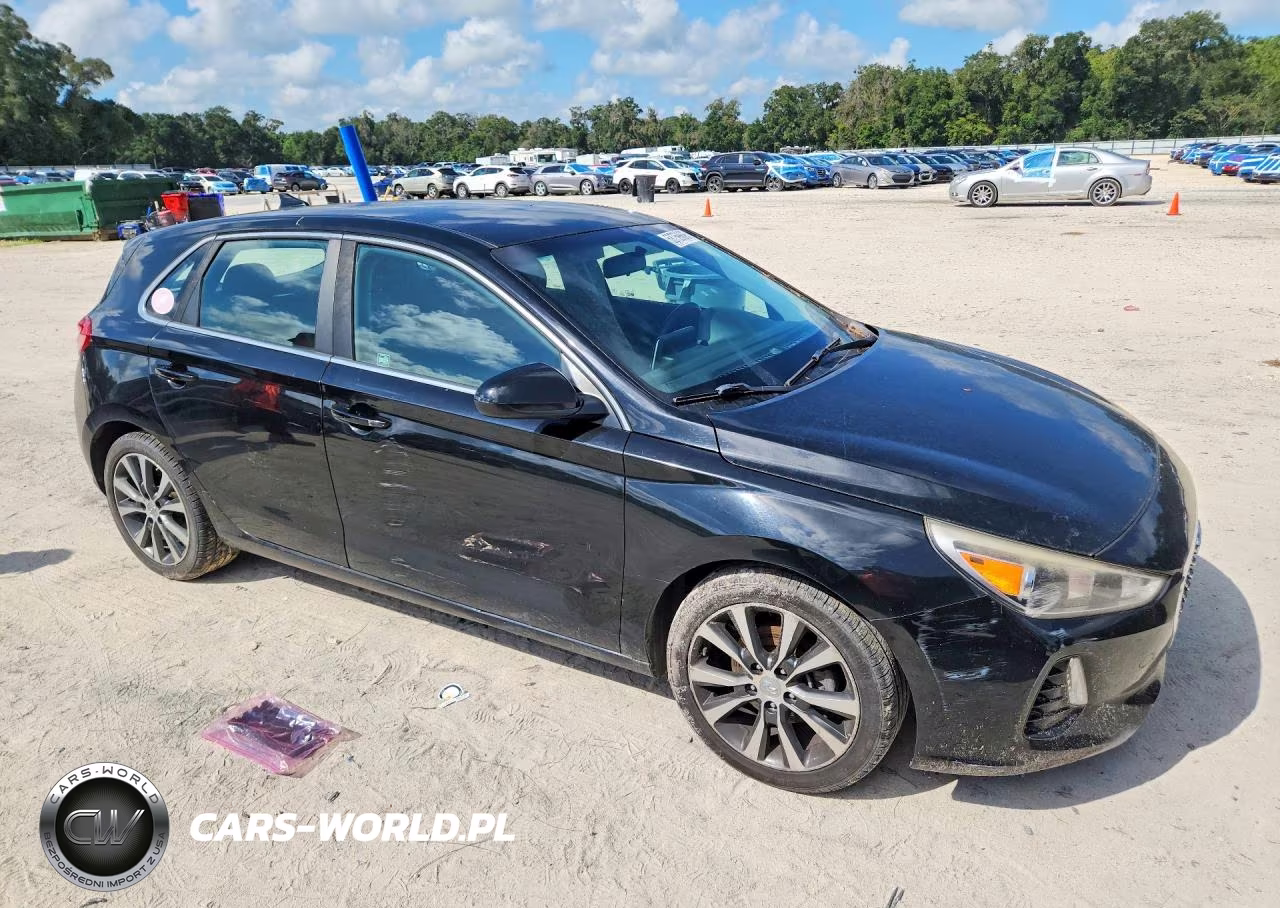 2018 Hyundai Elantra Gt Base VIN:KMHH35LE4JU032762 - 4