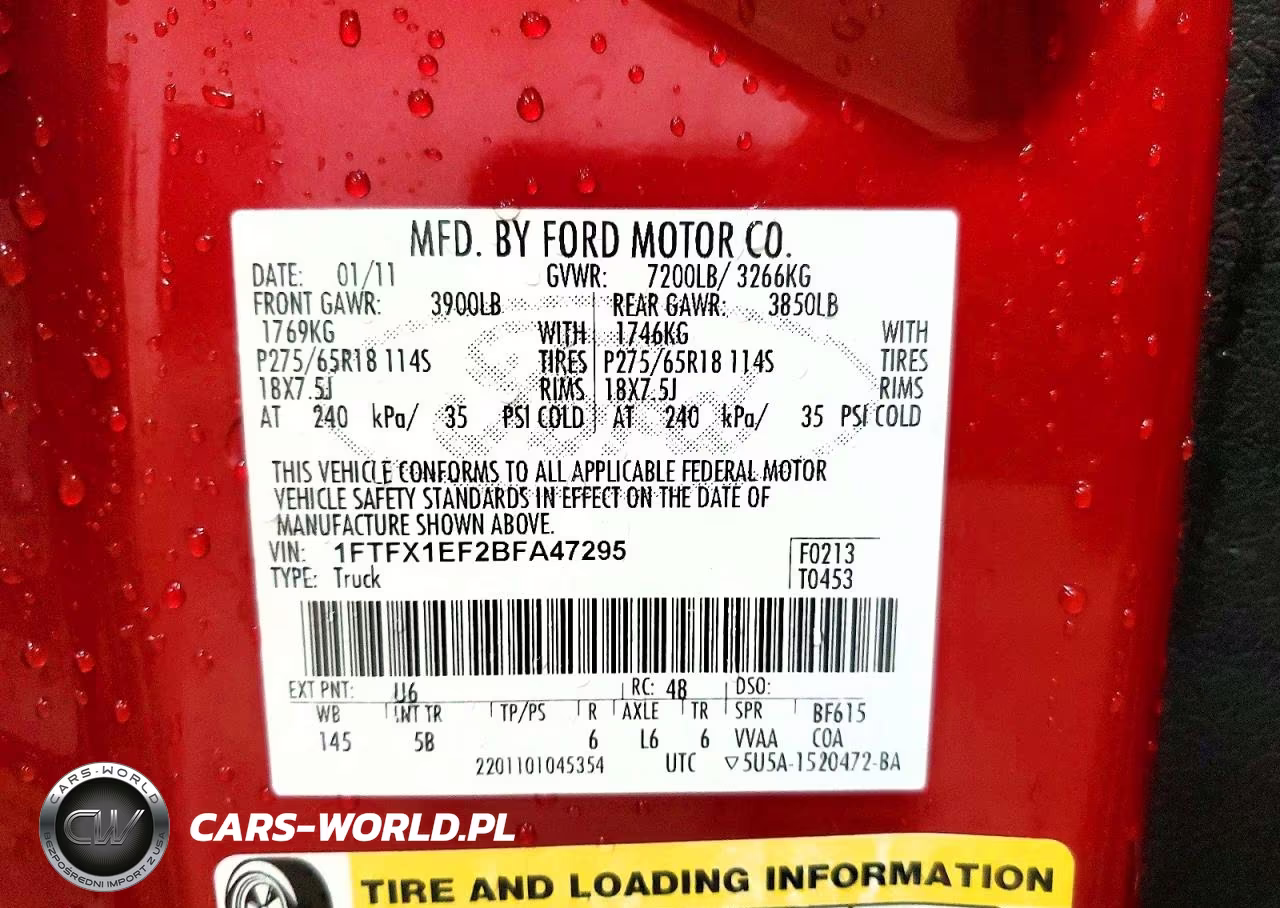 2011 Ford F150 Super Cab VIN:1FTFX1EF2BFA47295 - 13