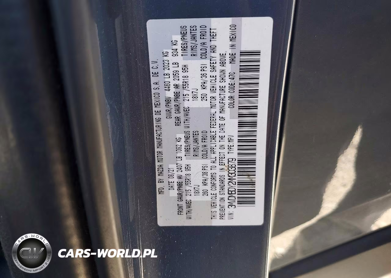 2021 Mazda Cx-30 Premium VIN:3MVDMBDY2MM303879 - 13