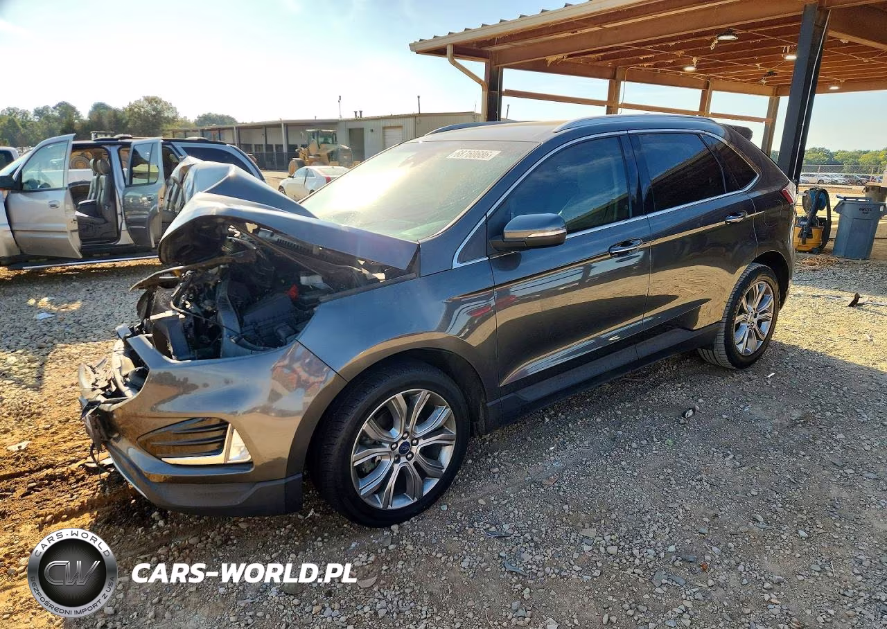2019 Ford Edge Titanium VIN:2FMPK3K9XKBC43964 - 1