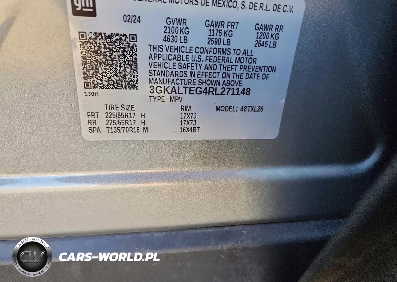 2024 GMC Terrain Sle VIN:3GKALTEG4RL271148 - 13