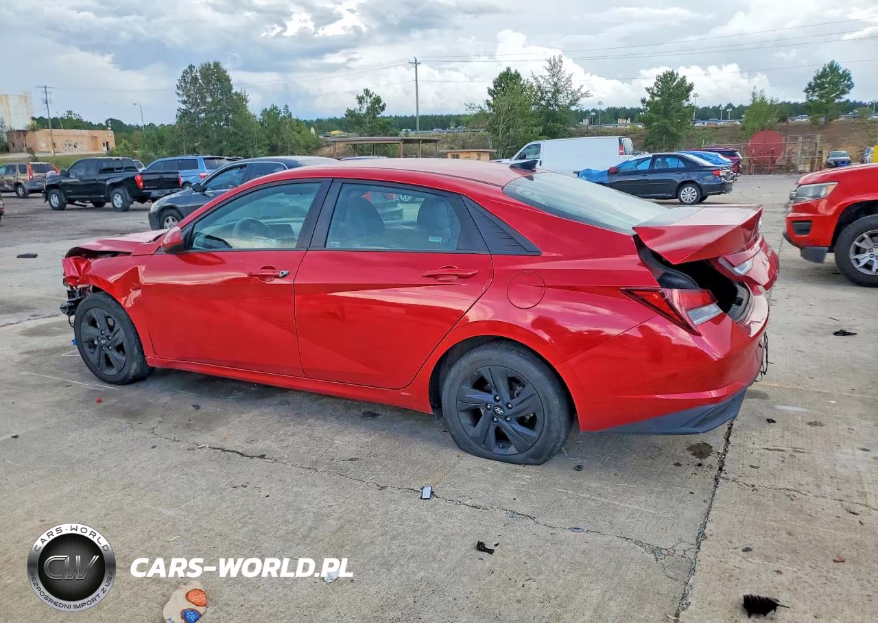 2021 Hyundai Elantra Sel VIN:5NPLM4AG2MH029626 - 2