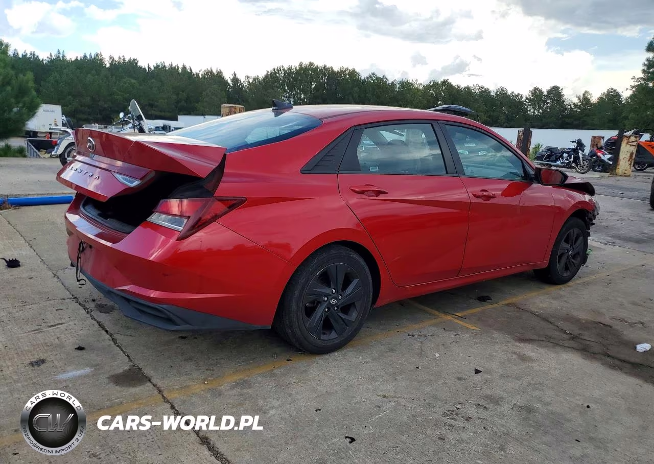 2021 Hyundai Elantra Sel VIN:5NPLM4AG2MH029626 - 3