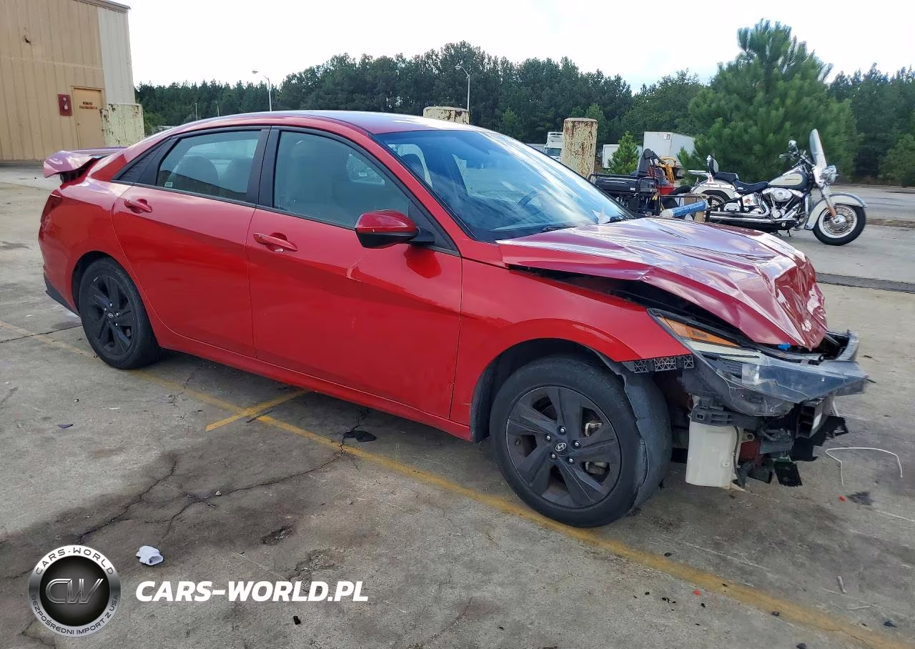 2021 Hyundai Elantra Sel VIN:5NPLM4AG2MH029626 - 4