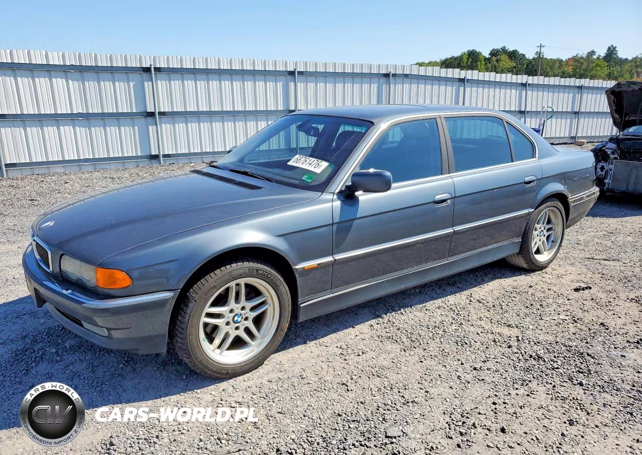 2000 BMW 740 Il VIN:WBAGH8342YDP08501 - 1