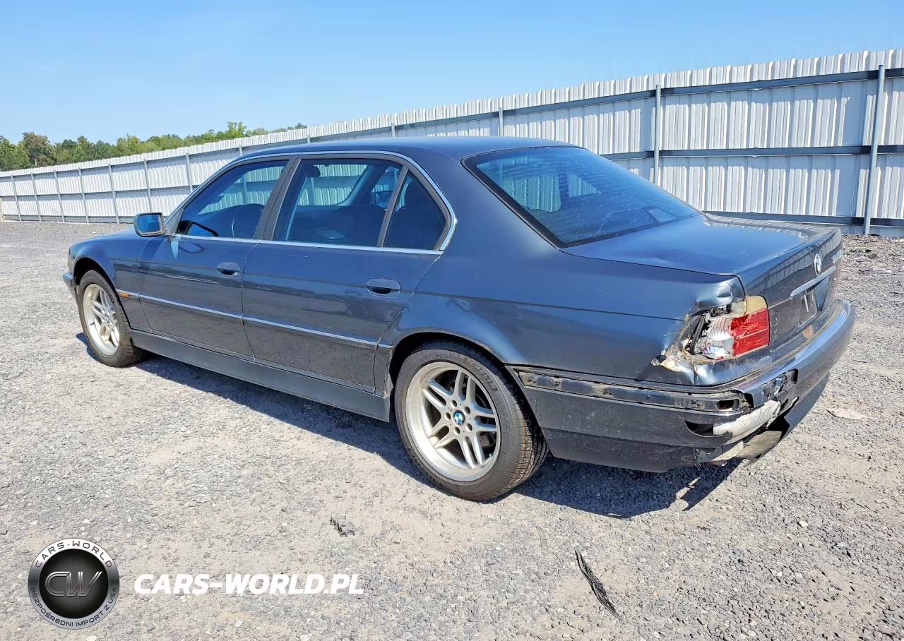 2000 BMW 740 Il VIN:WBAGH8342YDP08501 - 2