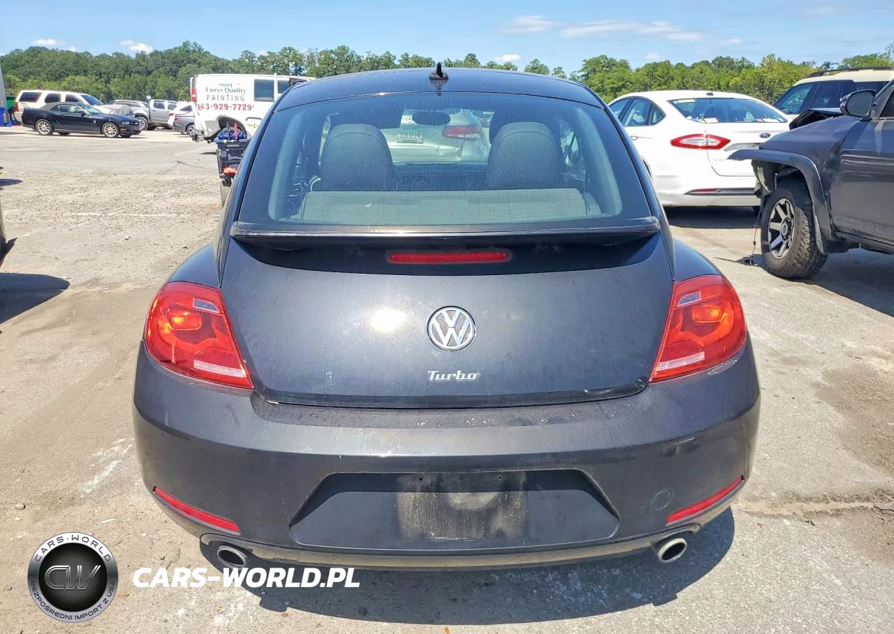 2012 Volkswagen Beetle Turbo VIN:3VWVA7AT3CM630615 - 6
