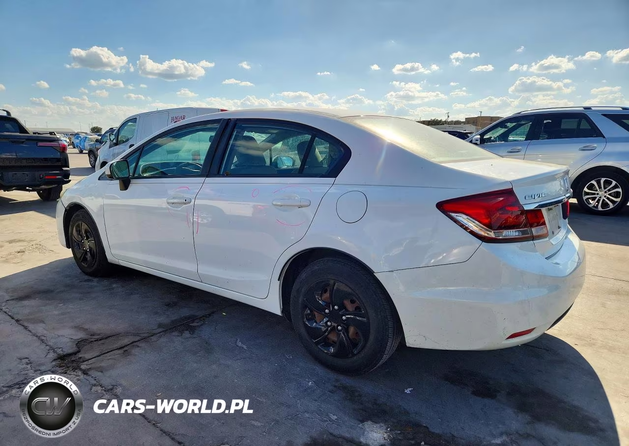 2014 Honda Civic Lx VIN:19XFB2F50EE063522 - 2