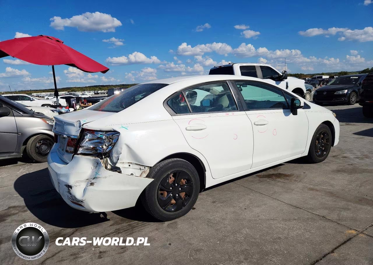 2014 Honda Civic Lx VIN:19XFB2F50EE063522 - 3
