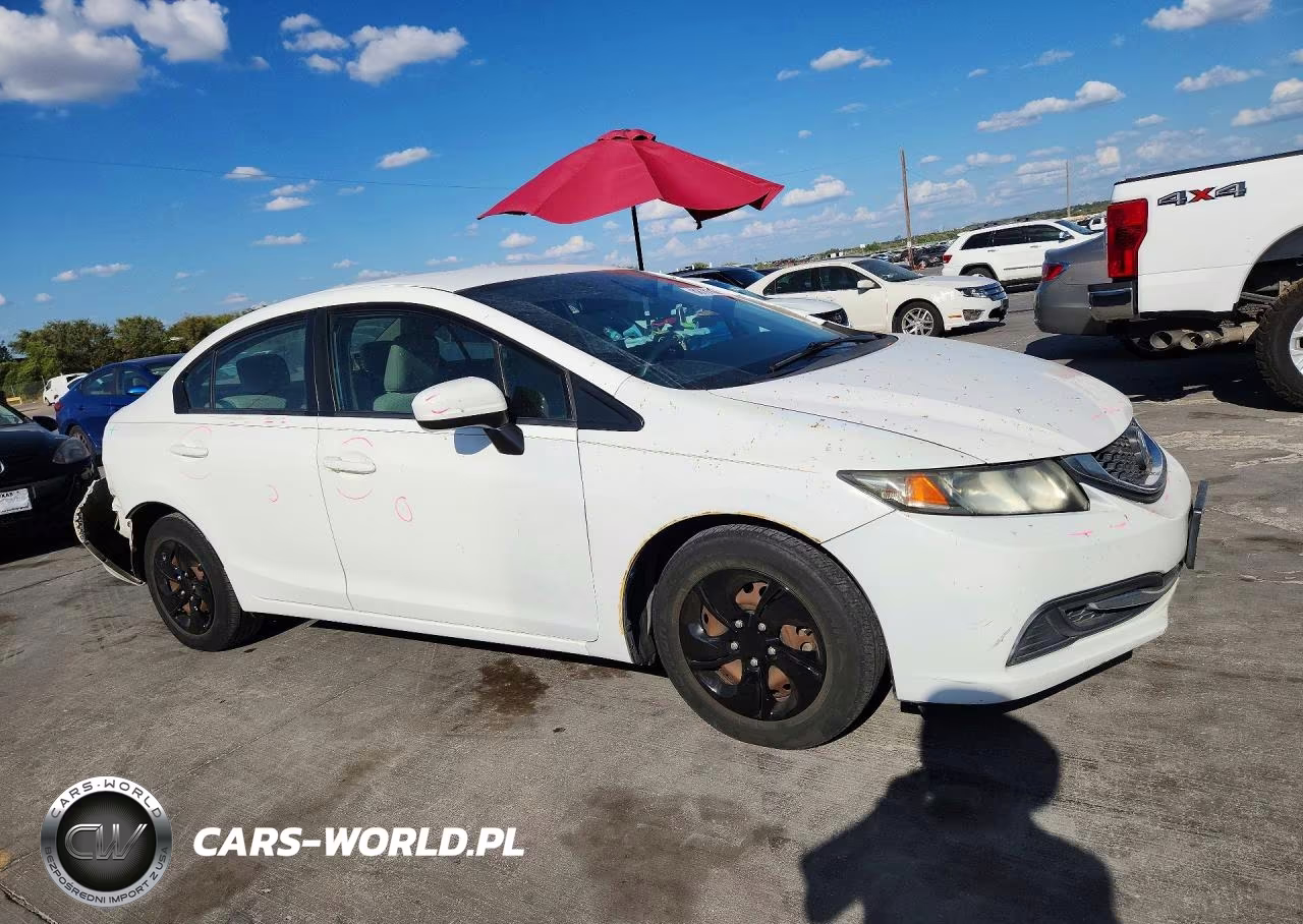 2014 Honda Civic Lx VIN:19XFB2F50EE063522 - 4
