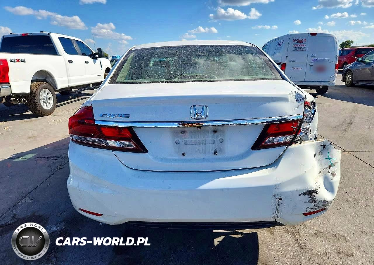 2014 Honda Civic Lx VIN:19XFB2F50EE063522 - 6