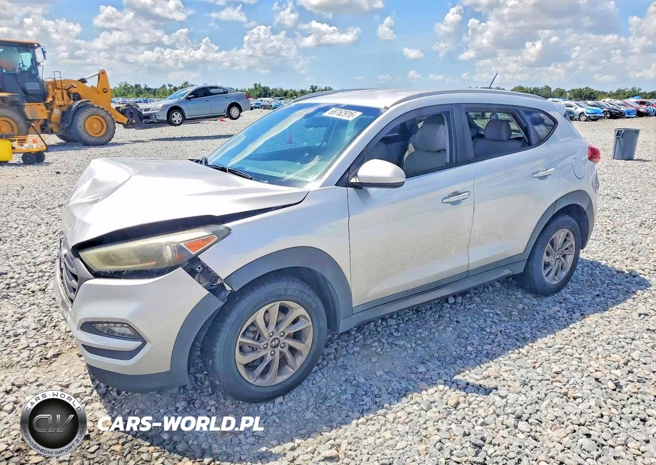 2016 Hyundai Tucson Se VIN:KM8J3CA48GU152234 - 1