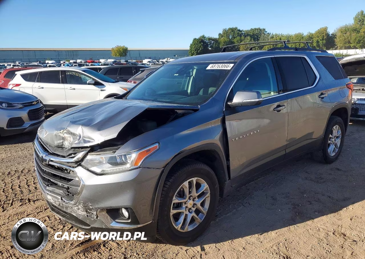 2021 Chevrolet Traverse Lt VIN:1GNERGKW9MJ177594 - 1