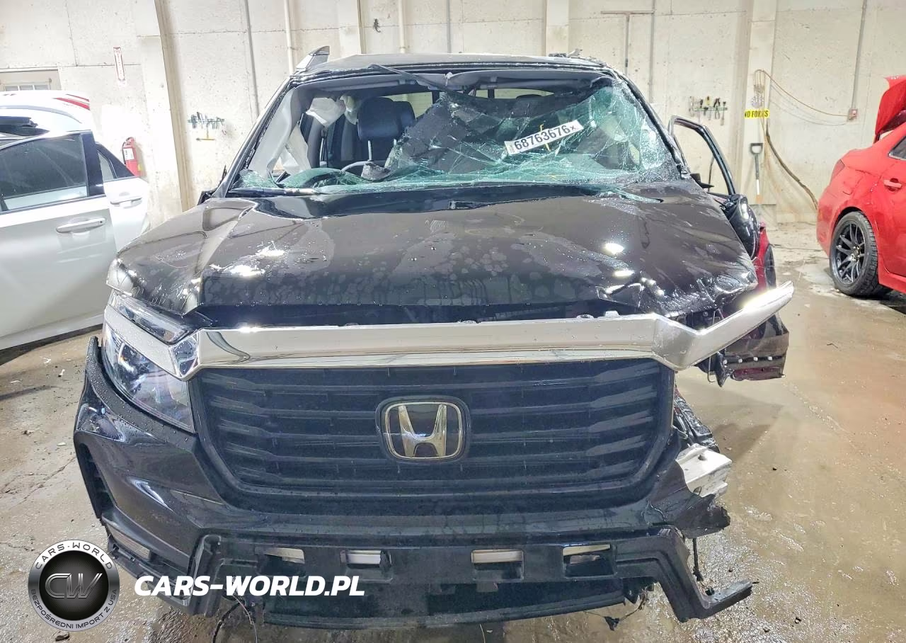 2023 Honda Ridgeline Rtl-E VIN:5FPYK3F79PB035495 - 5