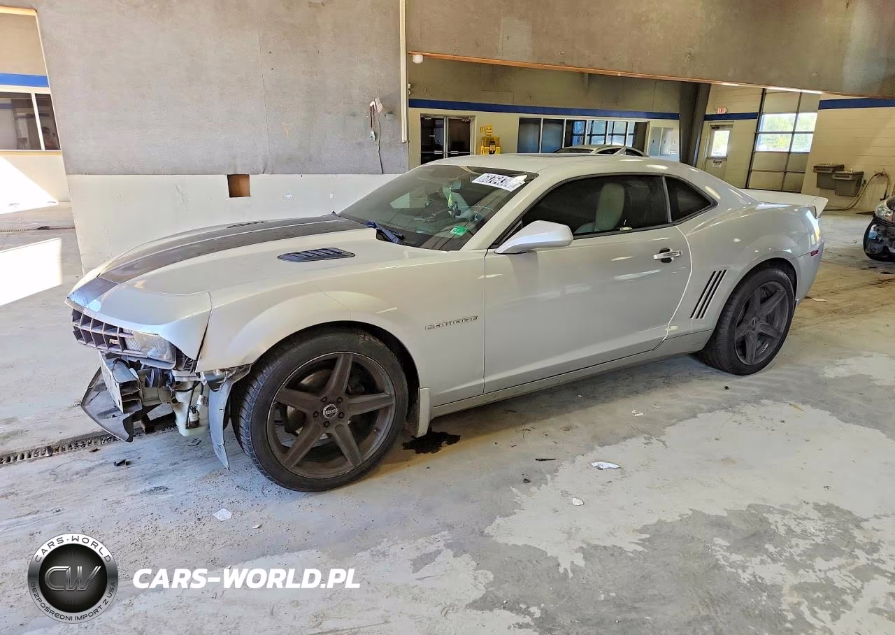 2012 Chevrolet Camaro Lt VIN:2G1FC1E35C9178161 - 1