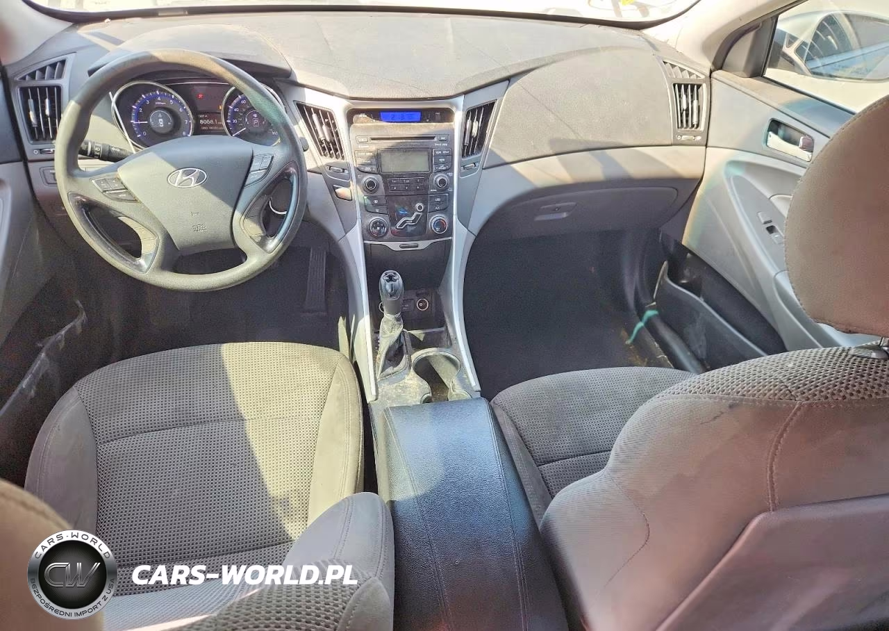2012 Hyundai Sonata Gls VIN:5NPEB4AC6CH396572 - 8