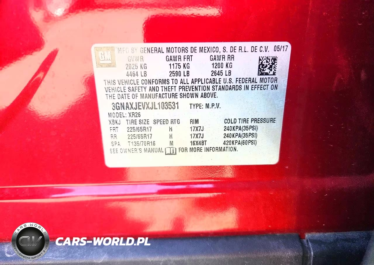 2018 Chevrolet Equinox Lt VIN:3GNAXJEVXJL103531 - 13