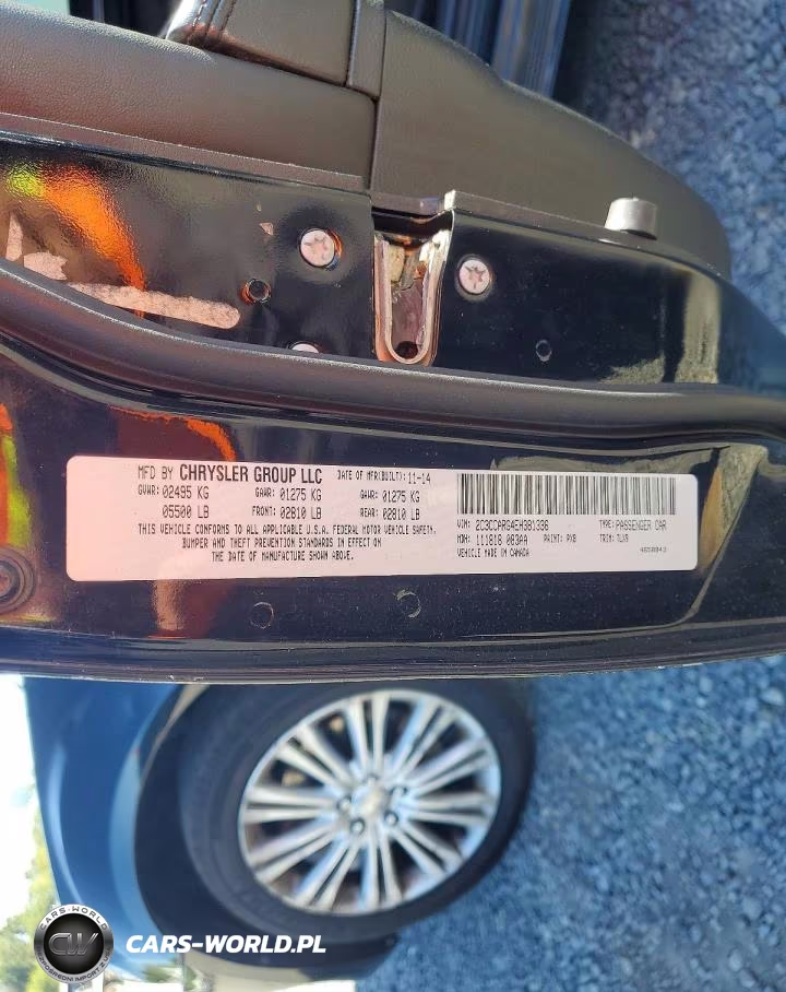 2014 Chrysler 300 VIN:2C3CCARG4EH381336 - 12