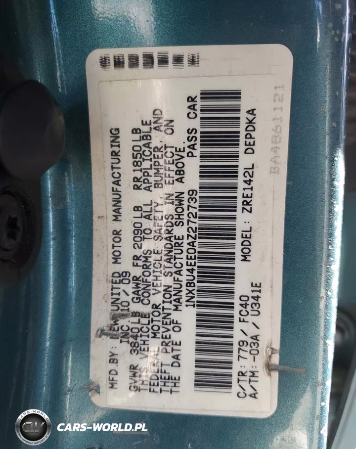 2010 Toyota Corolla Le VIN:1NXBU4EE0AZ272739 - 12