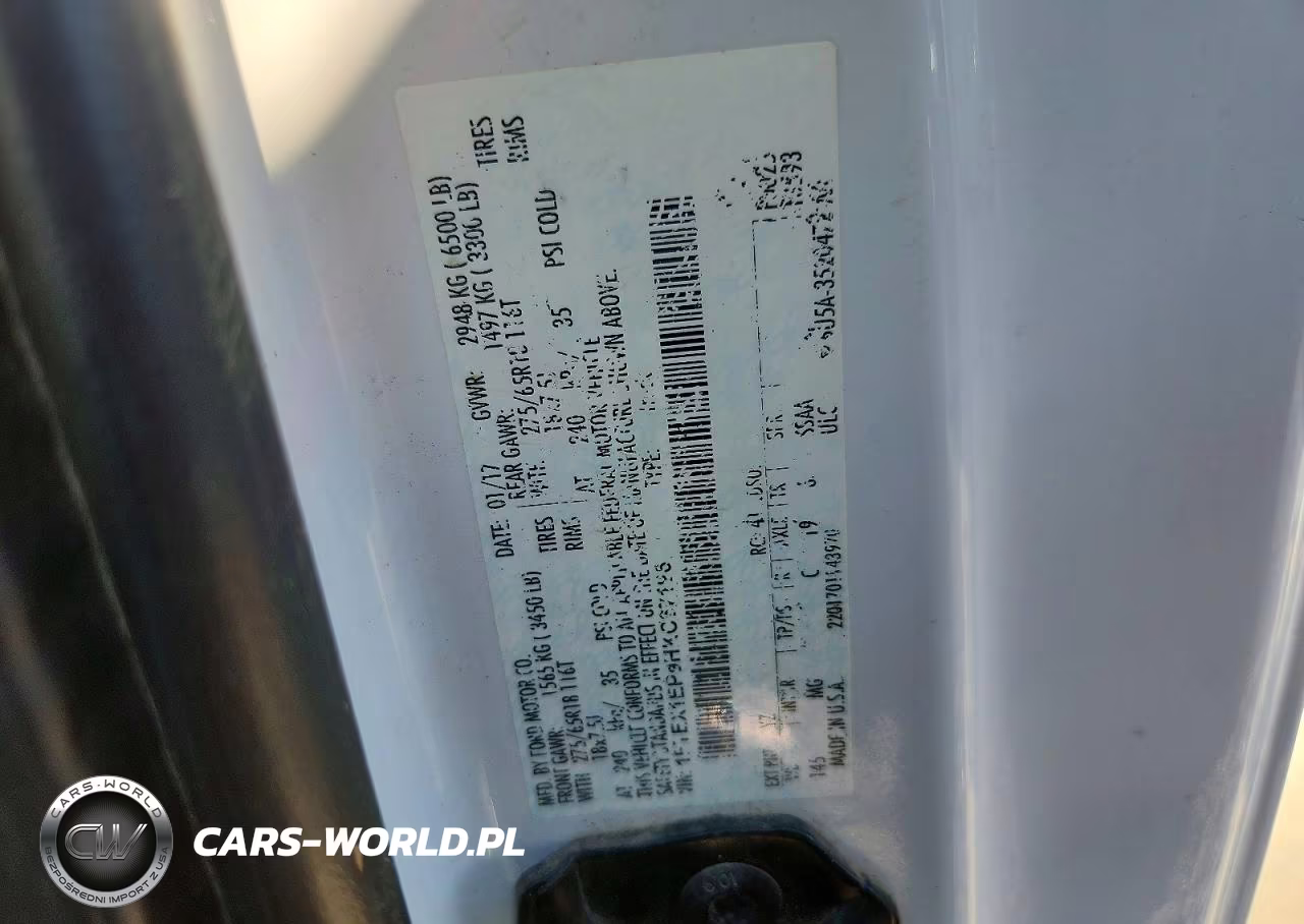 2017 Ford F150 Super Cab VIN:1FTEX1EP9HKC67196 - 12