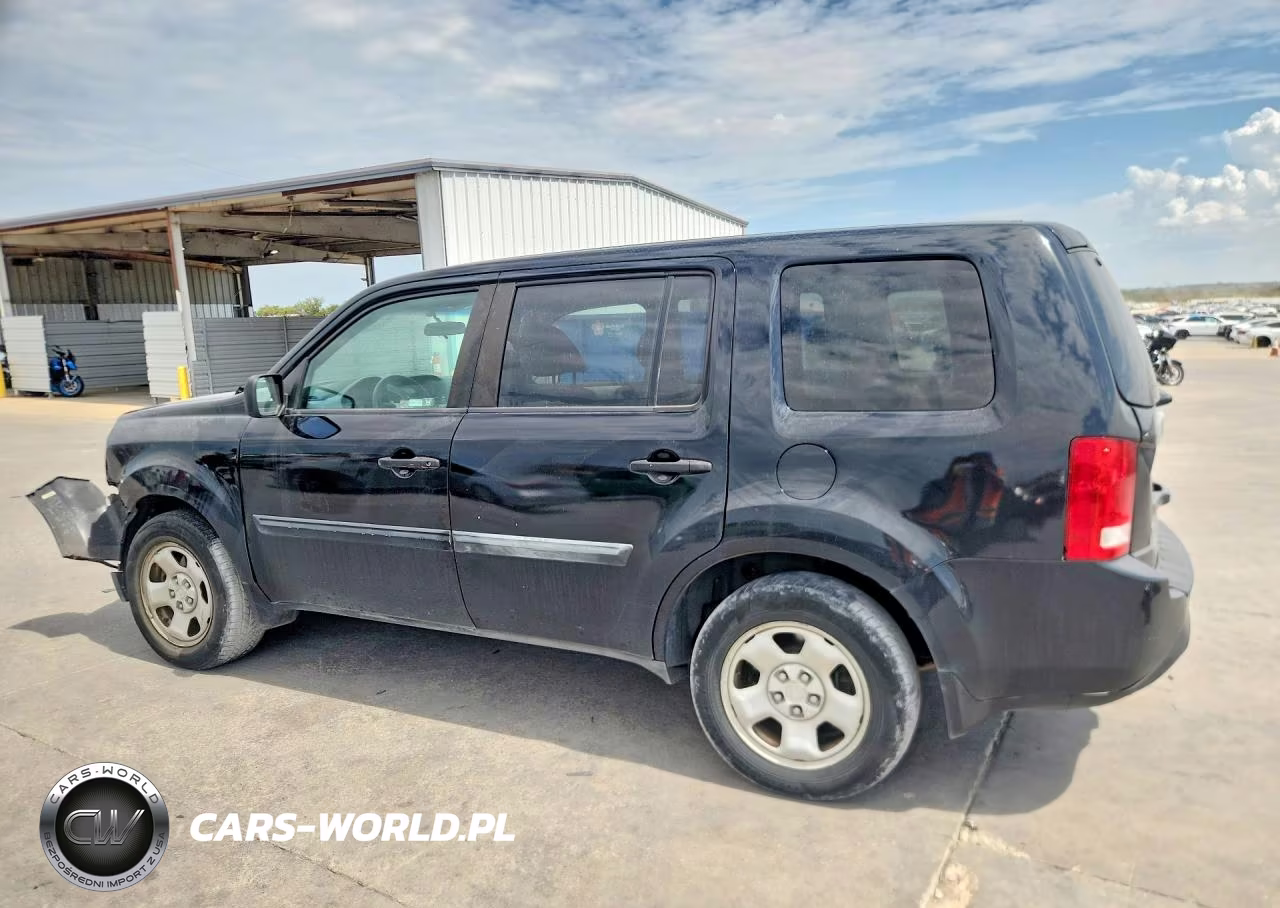 2012 Honda Pilot Lx VIN:5FNYF3H25CB032568 - 2
