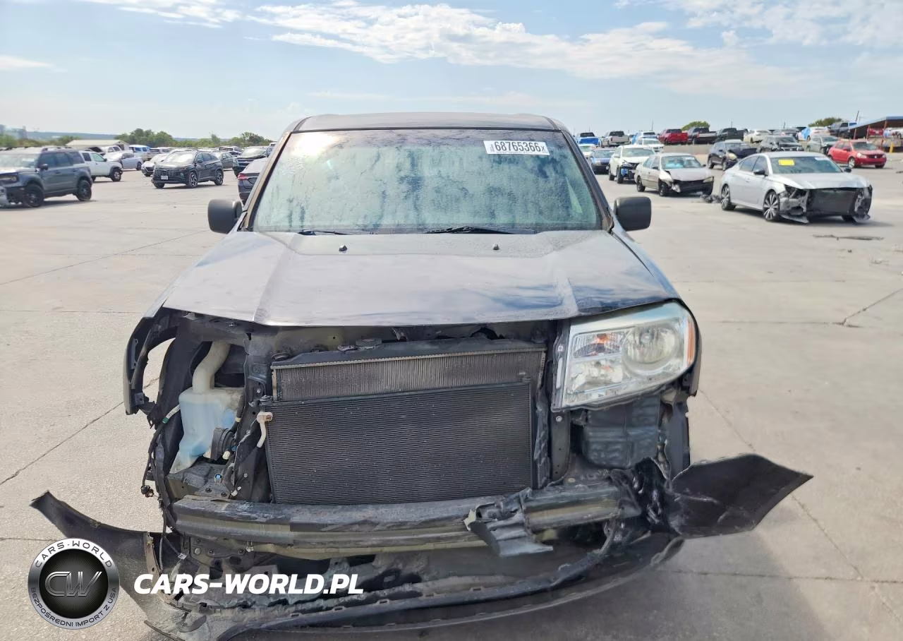 2012 Honda Pilot Lx VIN:5FNYF3H25CB032568 - 5