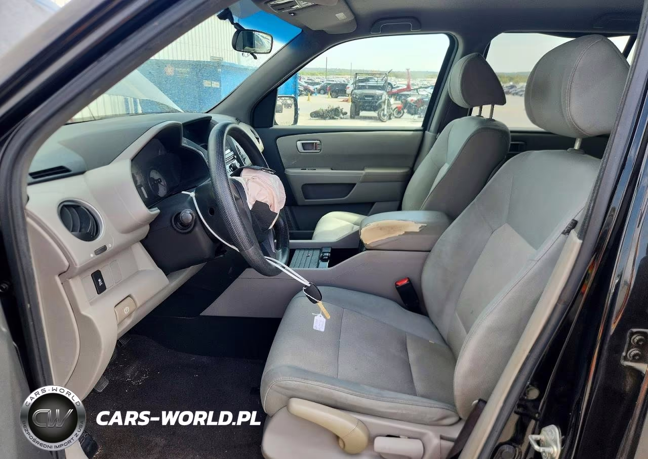 2012 Honda Pilot Lx VIN:5FNYF3H25CB032568 - 7