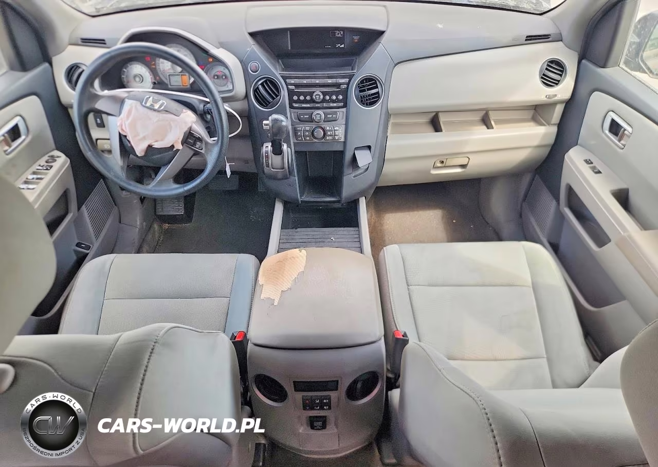 2012 Honda Pilot Lx VIN:5FNYF3H25CB032568 - 8