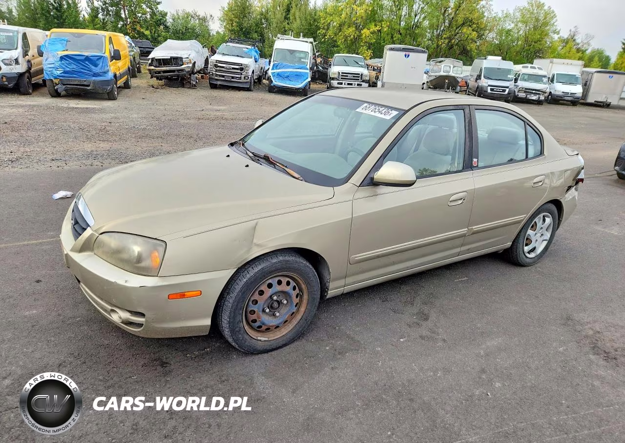 2006 Hyundai Elantra Gls VIN:KMHDN46D96U363172 - 1