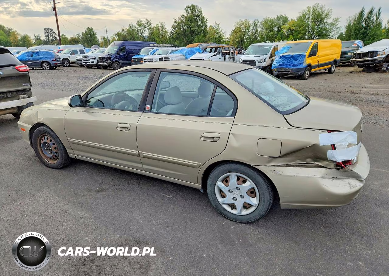 2006 Hyundai Elantra Gls VIN:KMHDN46D96U363172 - 2